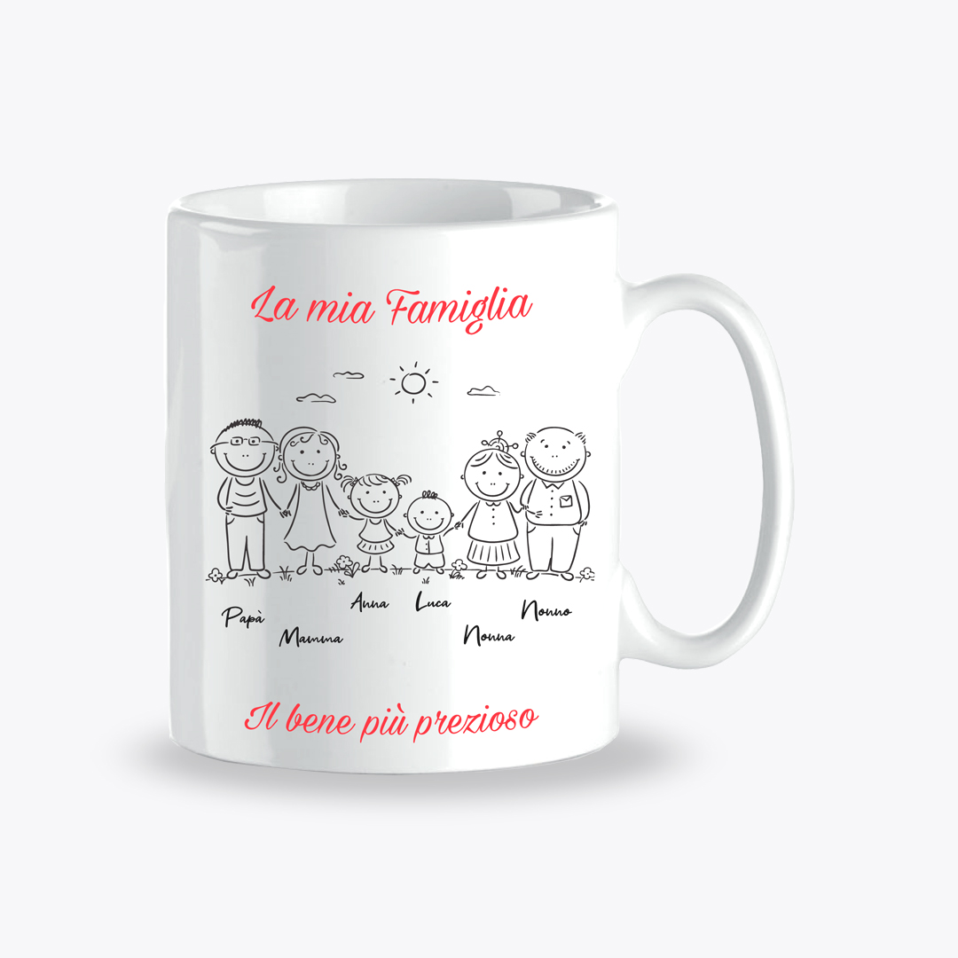 Tazza personalizzata “Family”